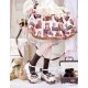 Sheep Puff Chocolate Platform Shoes(Limited Pre-Order/5 Colours/Full Payment Without Shipping)